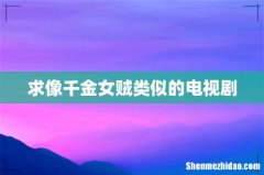 求像千金女贼类似的电视剧
