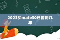 2023买mate30还能用几年