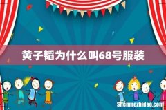 黄子韬为什么叫68号服装