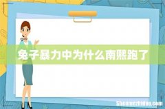 兔子暴力中为什么南熙跑了