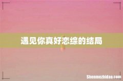 遇见你真好恋综的结局
