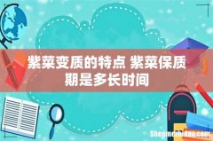 紫菜变质的特点 紫菜保质期是多长时间