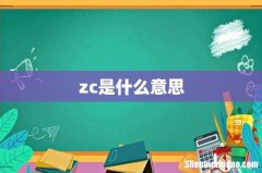 zc是什么意思