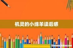 机灵的小绵羊读后感