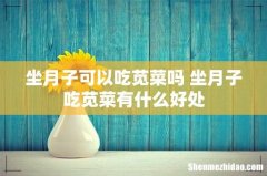 坐月子可以吃苋菜吗 坐月子吃苋菜有什么好处