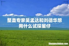 整蛊专家吴孟达和刘德华想用什么试探星仔