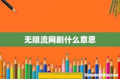 无限流网剧什么意思