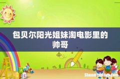 包贝尔阳光姐妹淘电影里的帅哥
