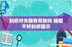 刮痧对失眠有帮助吗 睡眠不好刮痧图示