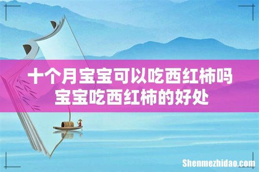 十个月宝宝可以吃西红柿吗 宝宝吃西红柿的好处