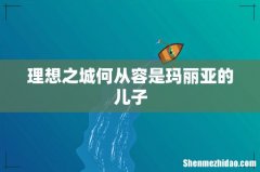 理想之城何从容是玛丽亚的儿子