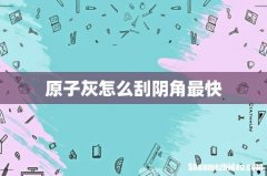 原子灰怎么刮阴角最快