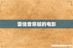 雷佳音穿越的电影