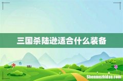 三国杀陆逊适合什么装备