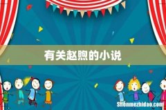 有关赵煦的小说
