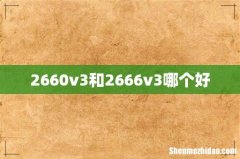 2660v3和2666v3哪个好