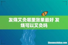 发烧艾灸哪里效果最好 发烧可以艾灸吗