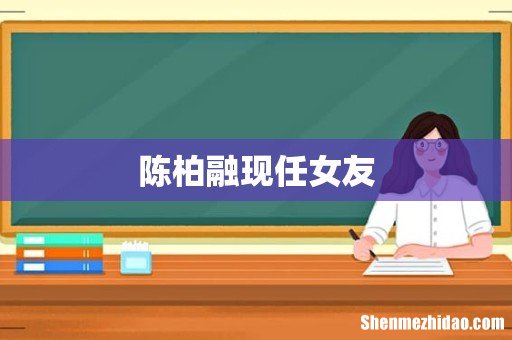 陈柏融现任女友
