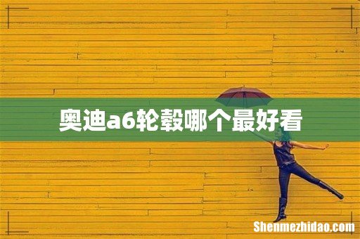 奥迪a6轮毂哪个最好看
