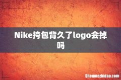 Nike挎包背久了logo会掉吗