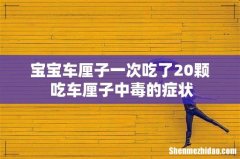 宝宝车厘子一次吃了20颗 吃车厘子中毒的症状