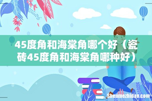 瓷砖45度角和海棠角哪种好 45度角和海棠角哪个好