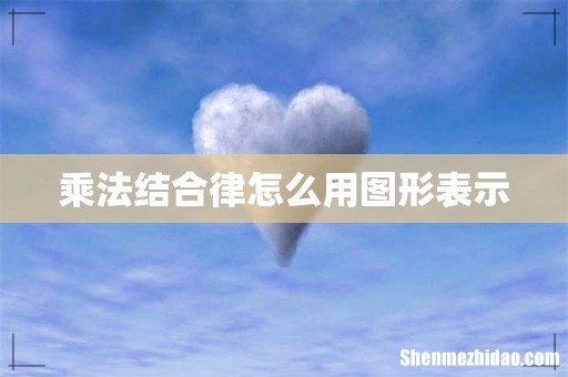 乘法结合律怎么用图形表示