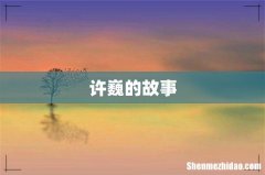 许巍的故事