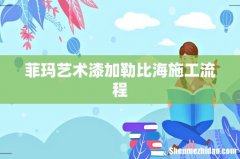 菲玛艺术漆加勒比海施工流程