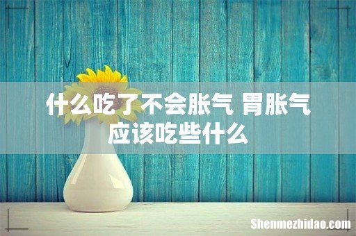 什么吃了不会胀气 胃胀气应该吃些什么