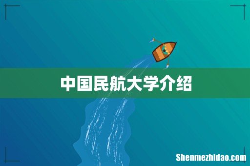 中国民航大学介绍