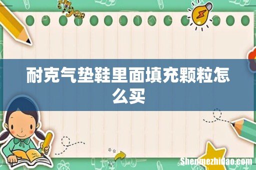 耐克气垫鞋里面填充颗粒怎么买