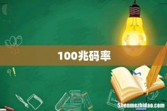 100兆码率