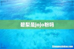 碧梨是jojo粉吗