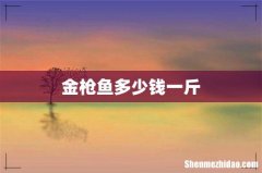 金枪鱼多少钱一斤
