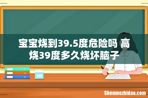 宝宝烧到39.5度危险吗 高烧39度多久烧坏脑子