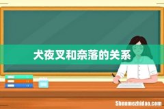 犬夜叉和奈落的关系