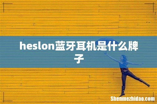 heslon蓝牙耳机是什么牌子