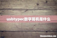 usbtypec数字耳机是什么