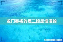 龙门客栈的疯二娘是谁演的