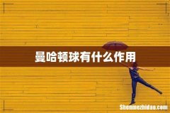 曼哈顿球有什么作用