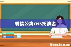 爱情公寓cris扮演者