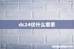 dc24伏什么意思