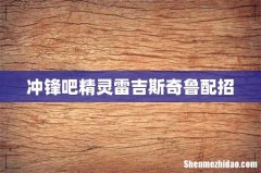 冲锋吧精灵雷吉斯奇鲁配招