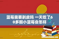 蓝莓需要剥皮吗 一天吃了60多颗小蓝莓会怎样