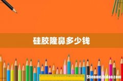 硅胶隆鼻多少钱