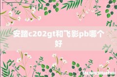 安踏c202gt和飞影pb哪个好