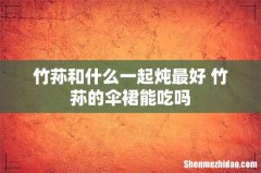 竹荪和什么一起炖最好 竹荪的伞裙能吃吗