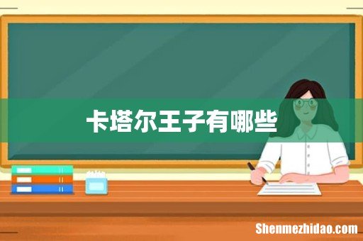 卡塔尔王子有哪些