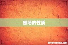 磁场的性质